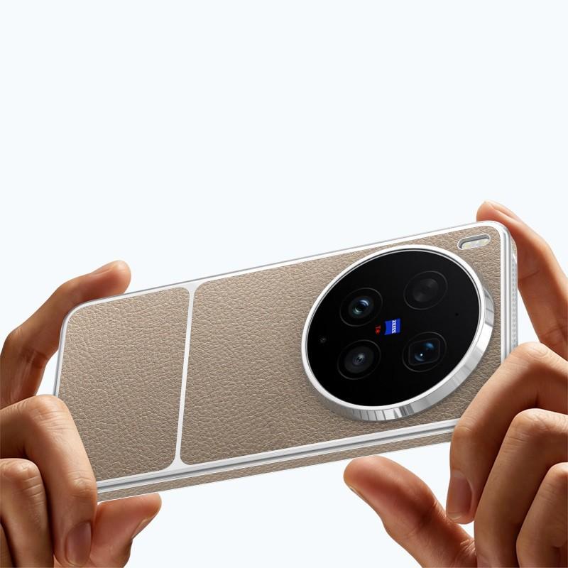 For VIVO X300 Ultra X300s Case Luxury For Magsafe Magnetic Leather Heat Dissipation High-end Electroplated Dustproof Soft Cover