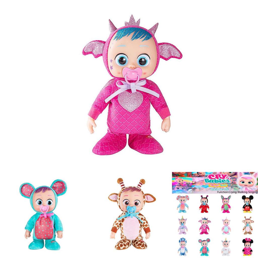 Cry Babies Magic Tears Unicorn Baby Doll Walking And Dancing Toy