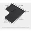 For Toyota Land Cruiser Prado 250 2024+ Car Armrest Storage Box Central Control Silicone Storage Box Auto Interior Accessories