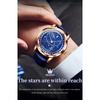 OLEVS New Business and Leisure Watch Automatic Mechanical Starry Sky Second Dial Luminous Men's Watch