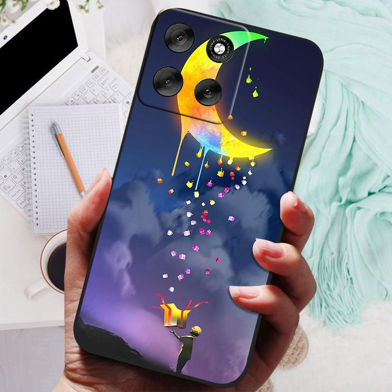 Für Motorola Moto G86 Power Hülle Löwe Wolf Silikon Weiche Rückabdeckung Für Moto G56 G86Power Handyhülle Moto G56 Schutzhülle