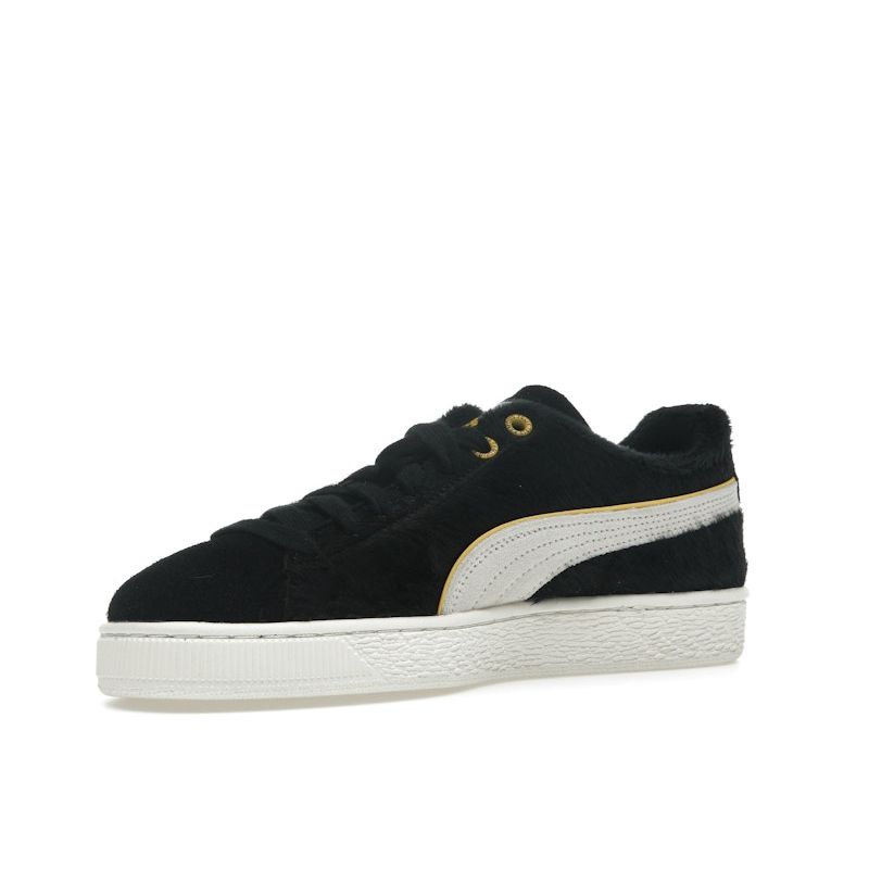 Puma Felix the Cat x Suede 105th Anniversary Unisex Sneakers Black Pelé-Yellow 398798-01