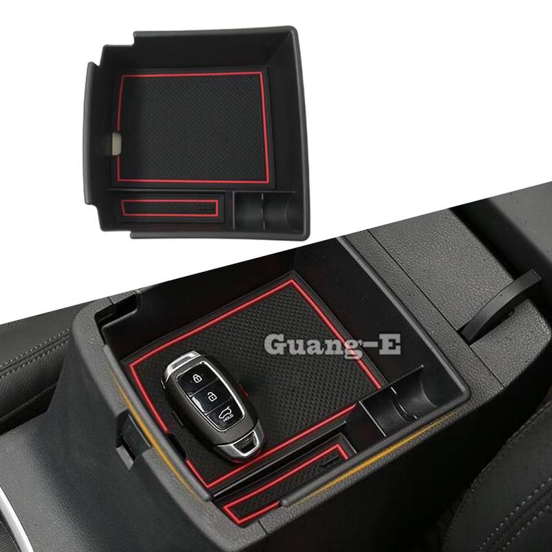 Inner Plastic Storage Trim For Hyundai IX35 2018     Container Center Console Cup Holder Gear Box Frame Armrest
