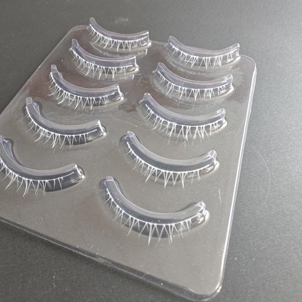 Thick White False Eyelashes Eyelashes Extension Eye Makeup Tools New White Lashes for Cosplay