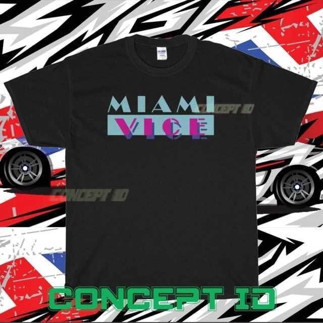 NEW SHIRT MIAMI VICE MOVIE TV SERIES LOGO UNISEX T-Shirt FUNNY USA SIZE S-5XL S
