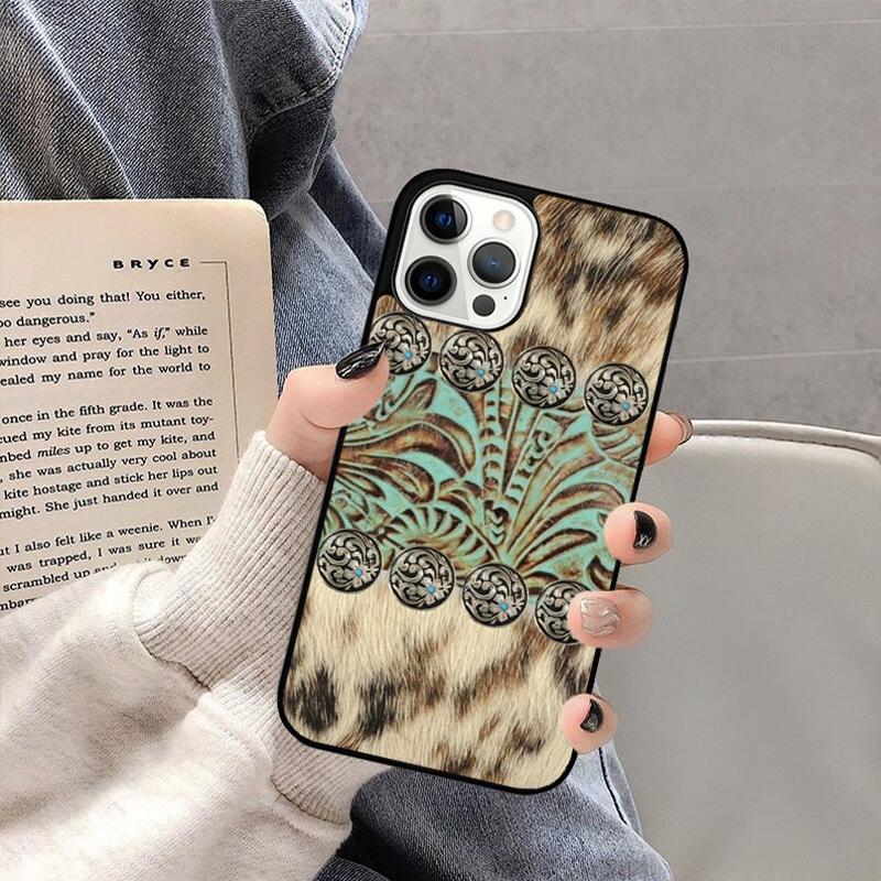 Cowboy Cowgirl Howdy Western Ranch Boho Phone Case For iPhone 17 Air 16 15 14 plus 11 12 13 Pro  Max coque Cover Shell iPhone 11pro max