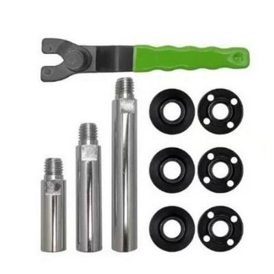 125mm Water Angle Grinder Polisher with 5/8-11 Thread Extension Adapter for Fine Grinding and Polishing Tools