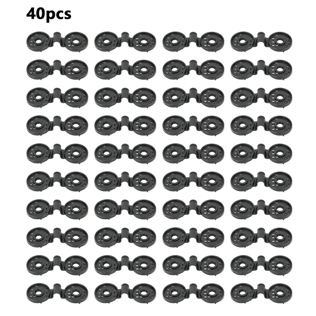 40/50pcs Black Shade Cloth Clips Greenhouse Film Sun Shade Net Clip Buckle Canopy Outdoor Clamp Tent Fix Clamp Hook