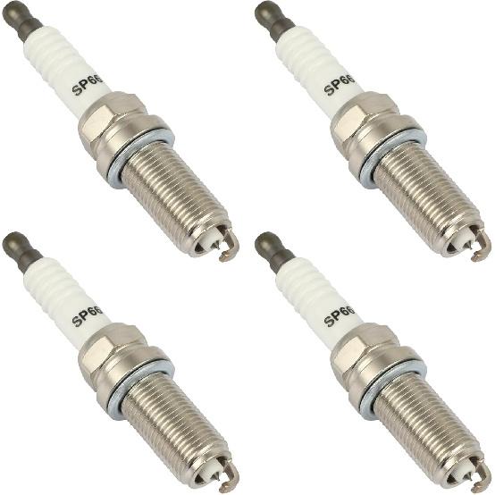 

ASAPE 4Pcs Iridium Spark Plugs for Acura ILX;Honda Civic Insight;for Toyota 4Runner Tacoma Replacement OE 6619 LFR6AIX-11 BY481LFR6A