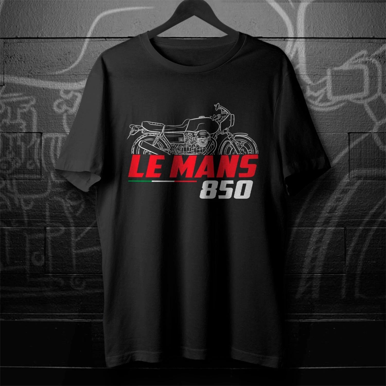 Black men s and women s T-shirt For Moto Guzzi Le Mans Fans L
