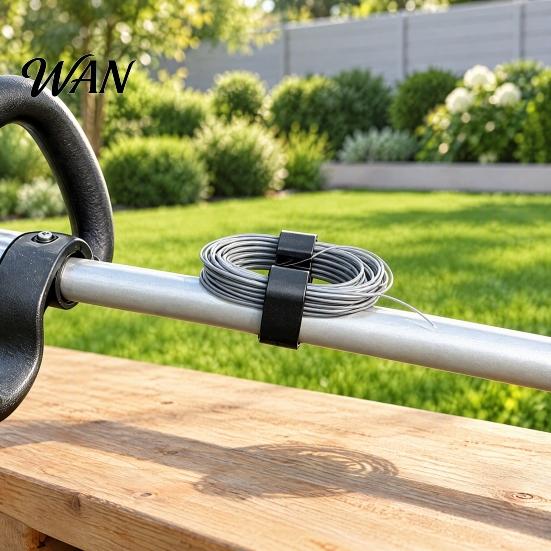 Trimmer Cable Fixing Clamp String Line Holder, Lawn Mower Retainer Clip, Universal Holder Clamp, Accessories