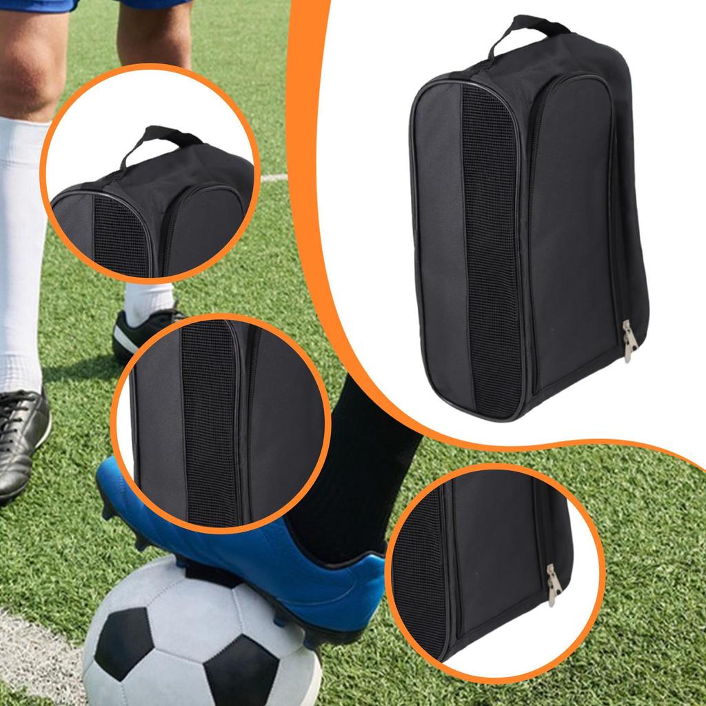 Soccer Shoe Bag Portable Cleats Carry for Outdoor Travel Football