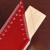3D Multi-Angle Measuring Ruler Aluminum Alloy 45/90 Degree Multifunctional Ruler Miter Triangle Ruler Dual 45° Angle Marking