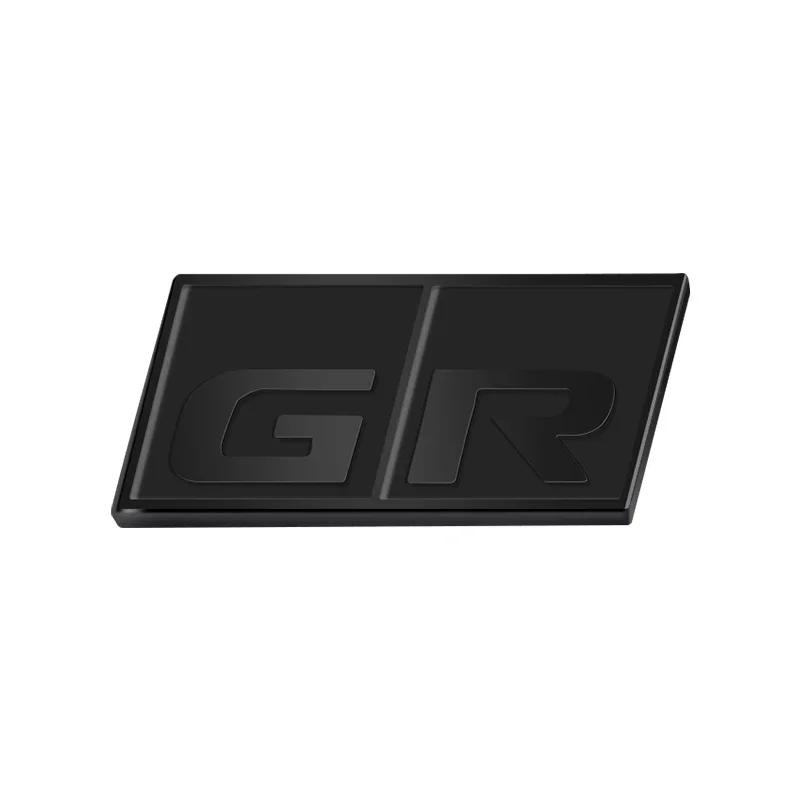 3D autó Alumínium Matrica GR SPORT Logó Jelvény Embléma Autó Ablak Karosszéria Dekoráció Toyota Corolla C-HR RZ RC RS Priushoz Tartozékok