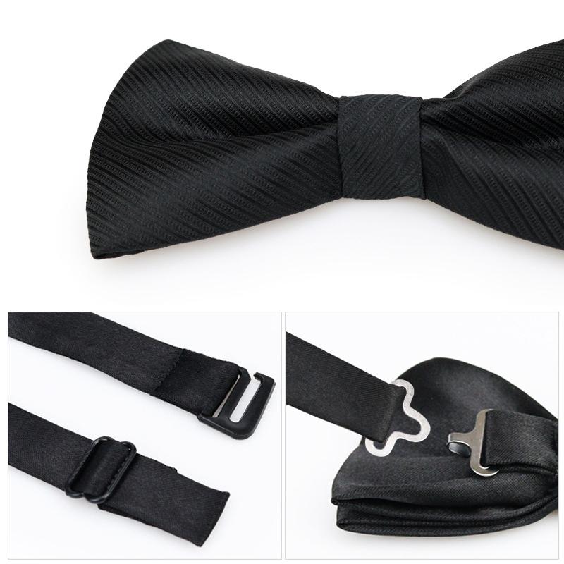 Men Ties Butterfly Party Wedding Bow Tie Black Bowknot Bowtie Accessories Business Gift