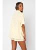 2026 Trendy Women's Personalized Print Casual Loose Shirt & Shorts Set