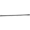 Extendable Telescopic Spring Loaded Net Voile Tension Curtain Rail Pole Rods,70~120cm,Black