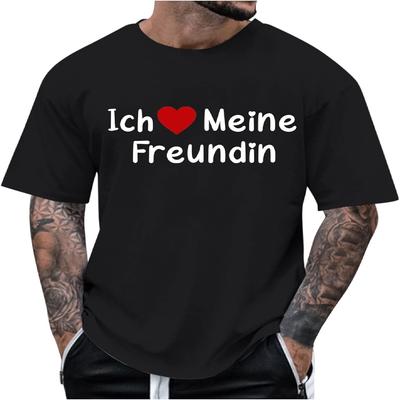 Men's T Shirt Funny Graphic Print Short Sleeve Top for Casual Wear and Everyday Style
