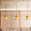 Modern Minimalist Macaron Pendant Light Led Hanging Living Room Study Bar Dining Room Bedside Bedroom Indoor Lighting Decor Lamp