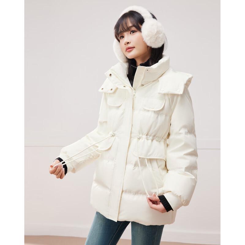 IEF Women's 2024 Winter Fashion Hooded Down Jacket