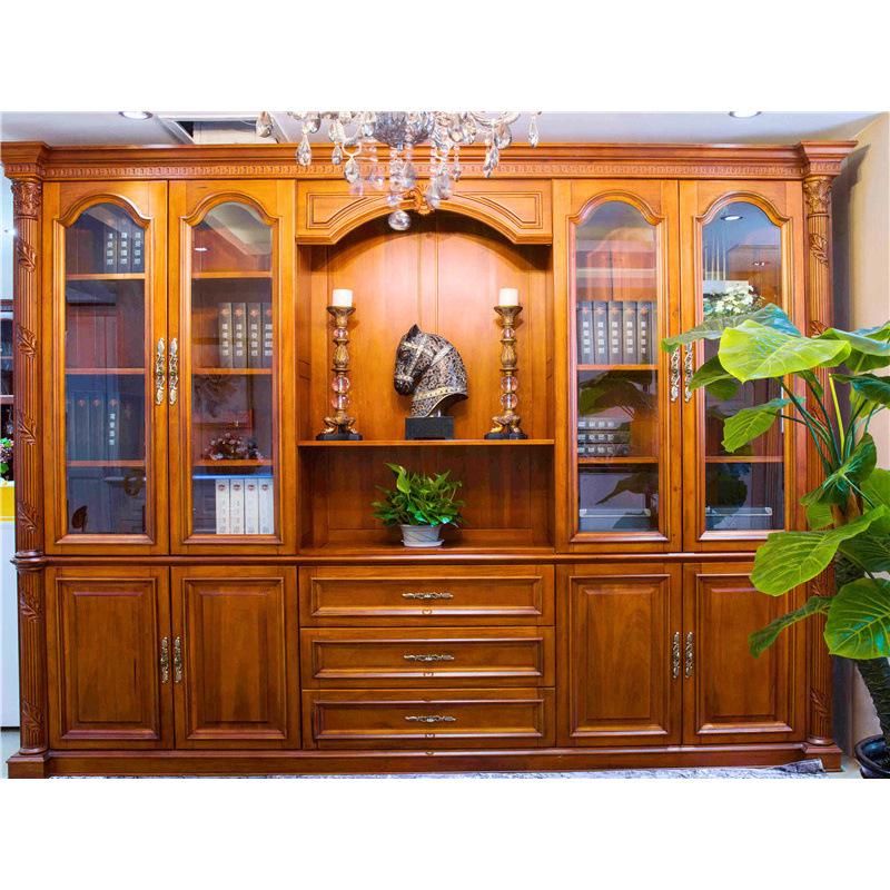 High-Definition Douyin-Moderator-Hintergrund: Bücherregal Bürodeko