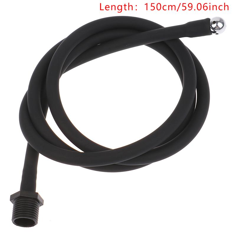 25-200Cm Super Long Douche Silicone Enema Syringe Shower Cleaning Head Nozzle