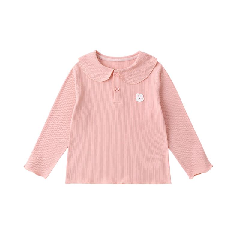 Dudu Home Girls  Long Sleeve Polo T-Shirt 90