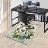 1PC Goat Flowers Non-Slip Floor Carpet Compatible for Office&Living Room&Bedroom&Dining room - Flat-Weave Machine-W227
