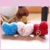 Plush Stuffed Animal Keychain Ultra Soft Short Plush Pp Cotton Cute Heart Design Gift For Girls