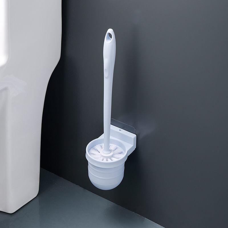 

Набор бытовых туалетных щеток Неперфорированная щетка для мытья туалета Новая щетка для чистки с длинной ручкой 1 светло-синий