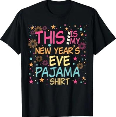 This Is My New Years Eve Pajama Shirt Happy New Year 2026 T-Shirt