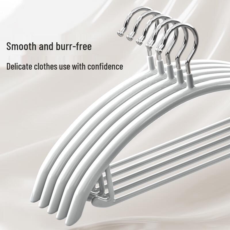 Thickened Anti-Slip Dipped Clothes Hangers for Adults