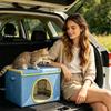 Cooling Outdoor Cat House Puppy Shelter with 6 Ice Packs Cooling Puppy Cave for Pet Parents Trainers Animal Lovers Apartment