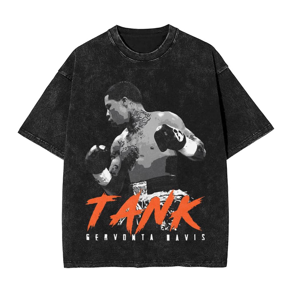 Gervontas Davised TShirt Summer Street Style T Shirts Casual Fashion Tee Shirt For Mens ShortSleeved Design Top Tees