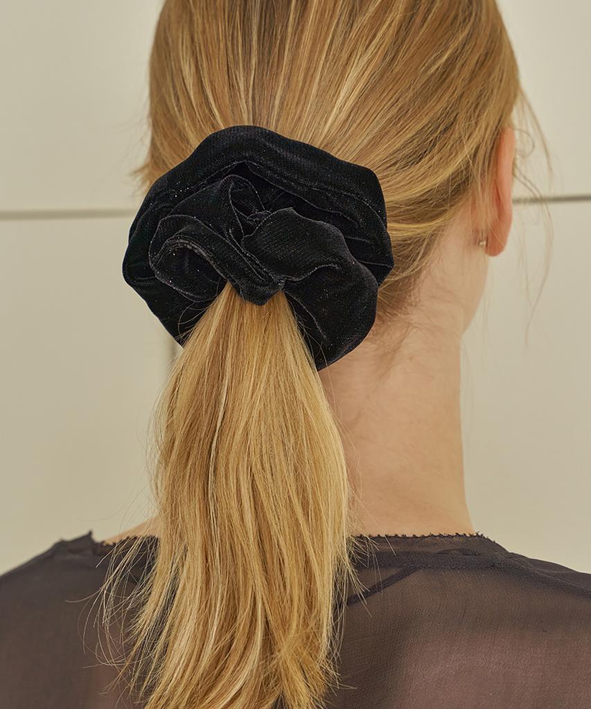 S'Secondo Anok Velvet Hair Scrunchie_2 Colors