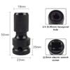4Pcs Hexagonal Converter Adapter Socket Adapter 1/2inch Square Drive to 1/4inch For Electric Wrench Accessories