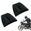 1 Pair Heat Dissipation Motorcycle Jacket Vent Clips Ventilated Ventilation Device for Men Riders