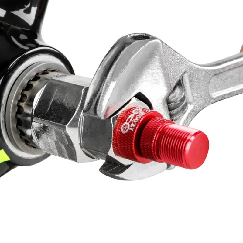 Fahrrad Vierkantachse Tretlager Anti-Drop Mountainbike Rennrad Fahrräder Tretlager Abzieher Fixierstangenwerkzeug