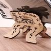 1Pcs Foldable Bible Ramadan Eid Al-Fitr Quran Book Stand Display Stand Book Shelf Home Decoration