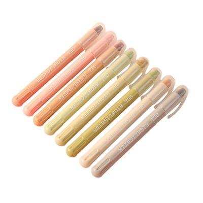 8 Pcs Highlighter Marker Textmarker Set Bibel Highlighter Set Ästhetischen Highlighter Stift Marker Stift für Scrapbooking