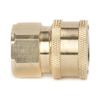 High Pressure Washer Brass-Connector Washing Adapter M22x1.5 Quick Connection 2x