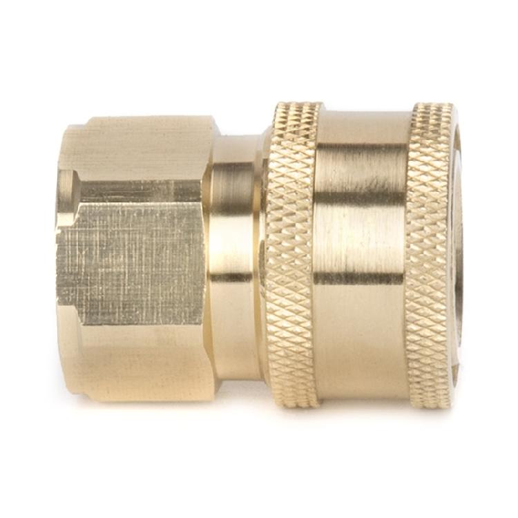 High Pressure Washer Brass-Connector Washing Adapter M22x1.5 Quick Connection 2x