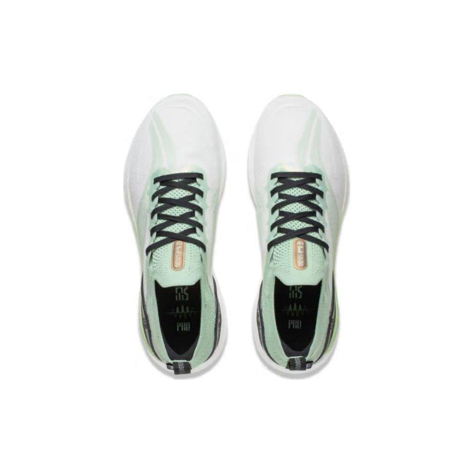 Li Ning Yuying 3.0 Pro Running Shoes Men Sneakers Green White ARHU001-3