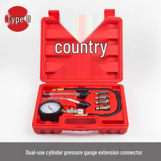 Dual-Use Multi-Function Car Cylinder Pressure & Fuel Gauge Detection Repair Tool