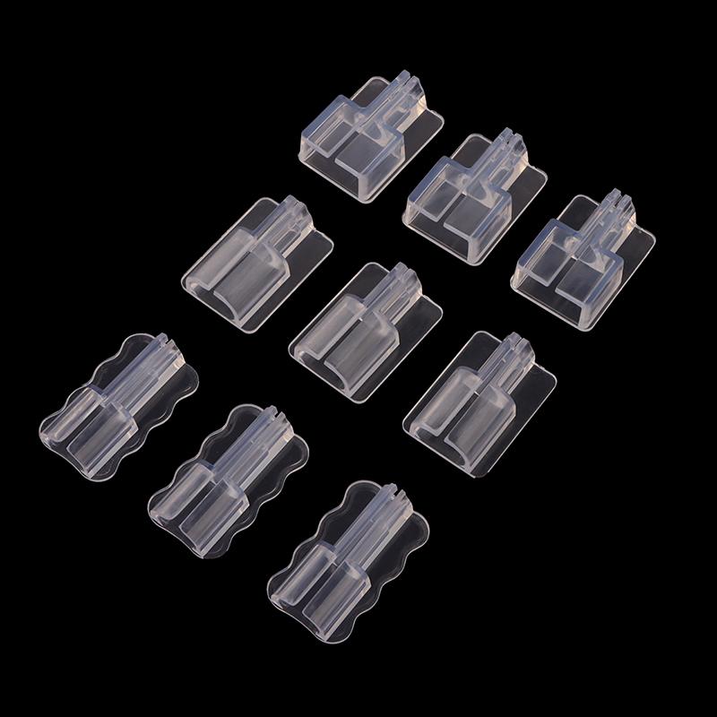 10Pcs Soft Silicone Charger Cable Winder Cable Protector Sleeve For Phone Data Cord Clear Case Clip