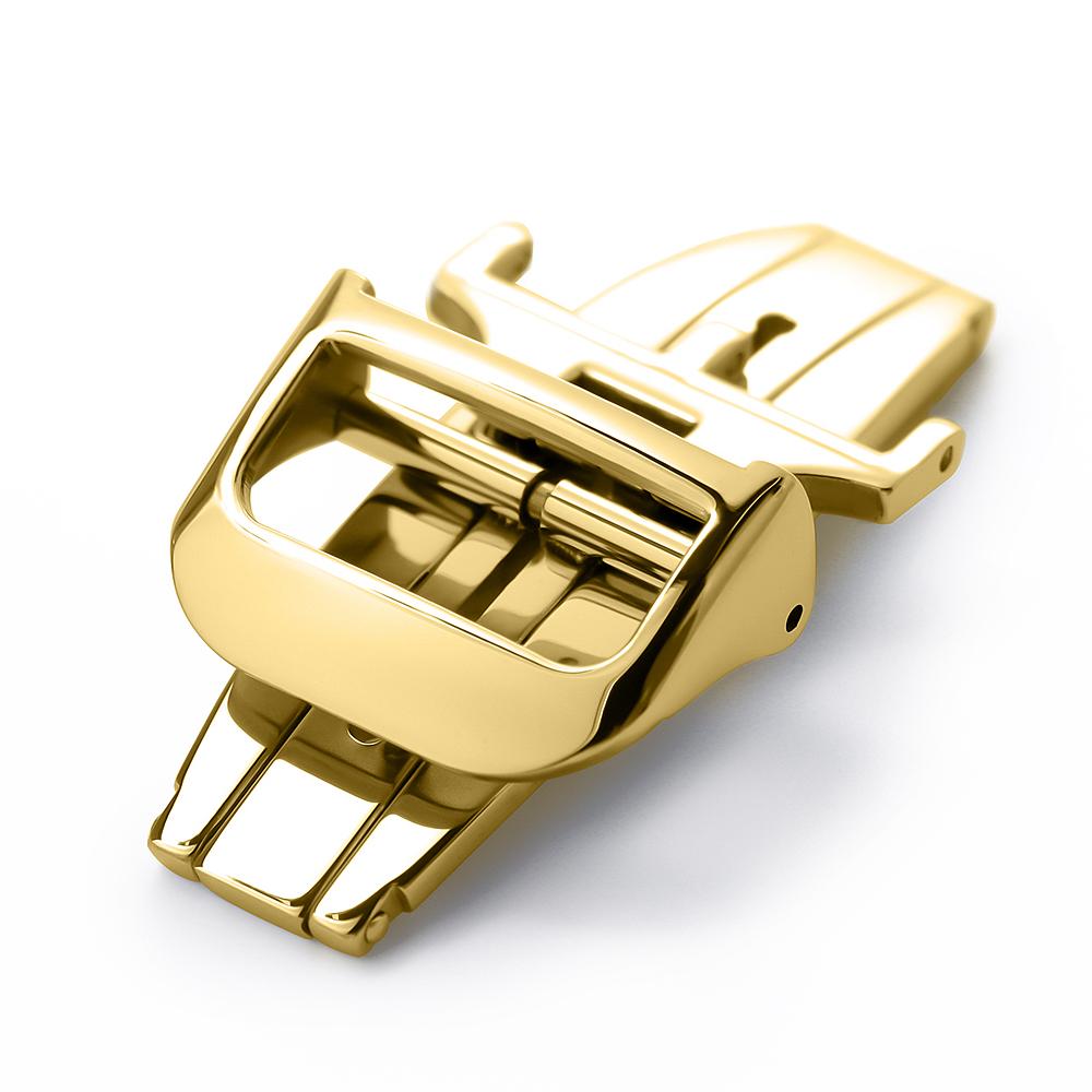 18mm Stainless Steel Clasp Fit for Jaeger-LeCoultre Watch for Nylon Silicone Strap Repalcement Watchband Clasp Watch Accessories