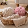 Filato Finto Mohair 33M Filato Misto Pelliccia, Morbido Peluche per Uncinetto Maglia Maglieria, Maglione Fai-da-Te Sciarpa Cappello Tessitura Artigianato Colorato Principianti Setoso Misto