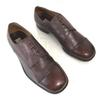 70s-80s? Italy/Europe Vintage/Castagna BRESCIA/Leather Straight Tip Shoes/6/24.5/Brown/BROWN/Dress Shoes(USED)