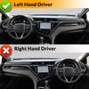 Car Dashboard Cover For Toyota Camry 70  XV70 2018      Dash Mat Sun Shade Anti-UV Carpets Car Accessories