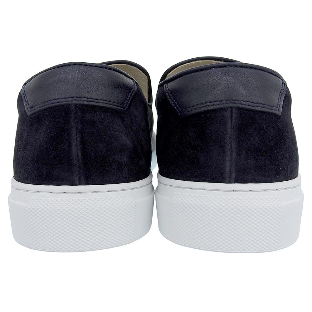 CQP JETTY Suede Slip-On Sneaker, Herren, Marineblau, Größe 43 Schuhe 43 MarineblauGebraucht